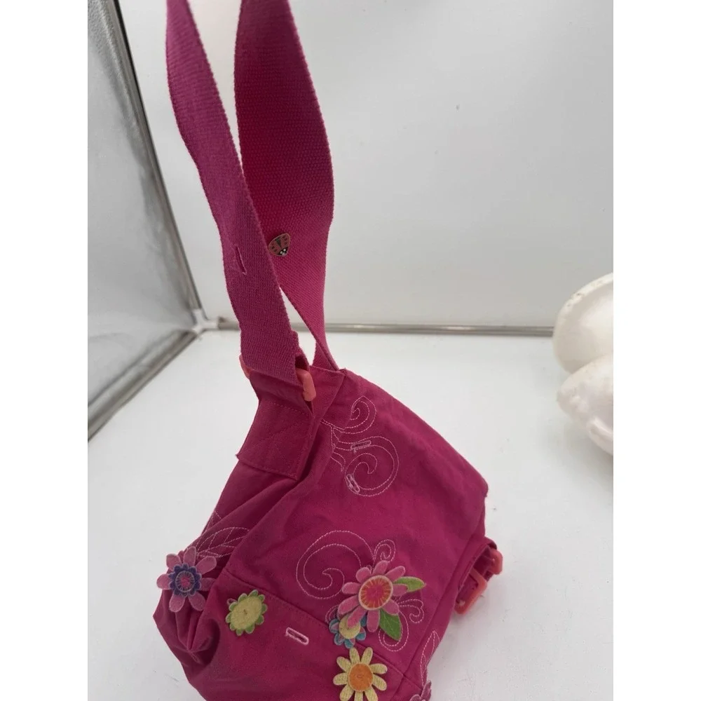 Pink Floral AMERICAN GIRL DOLL Crossbody Girls Purse Handbag ORIGINAL❤️tb46